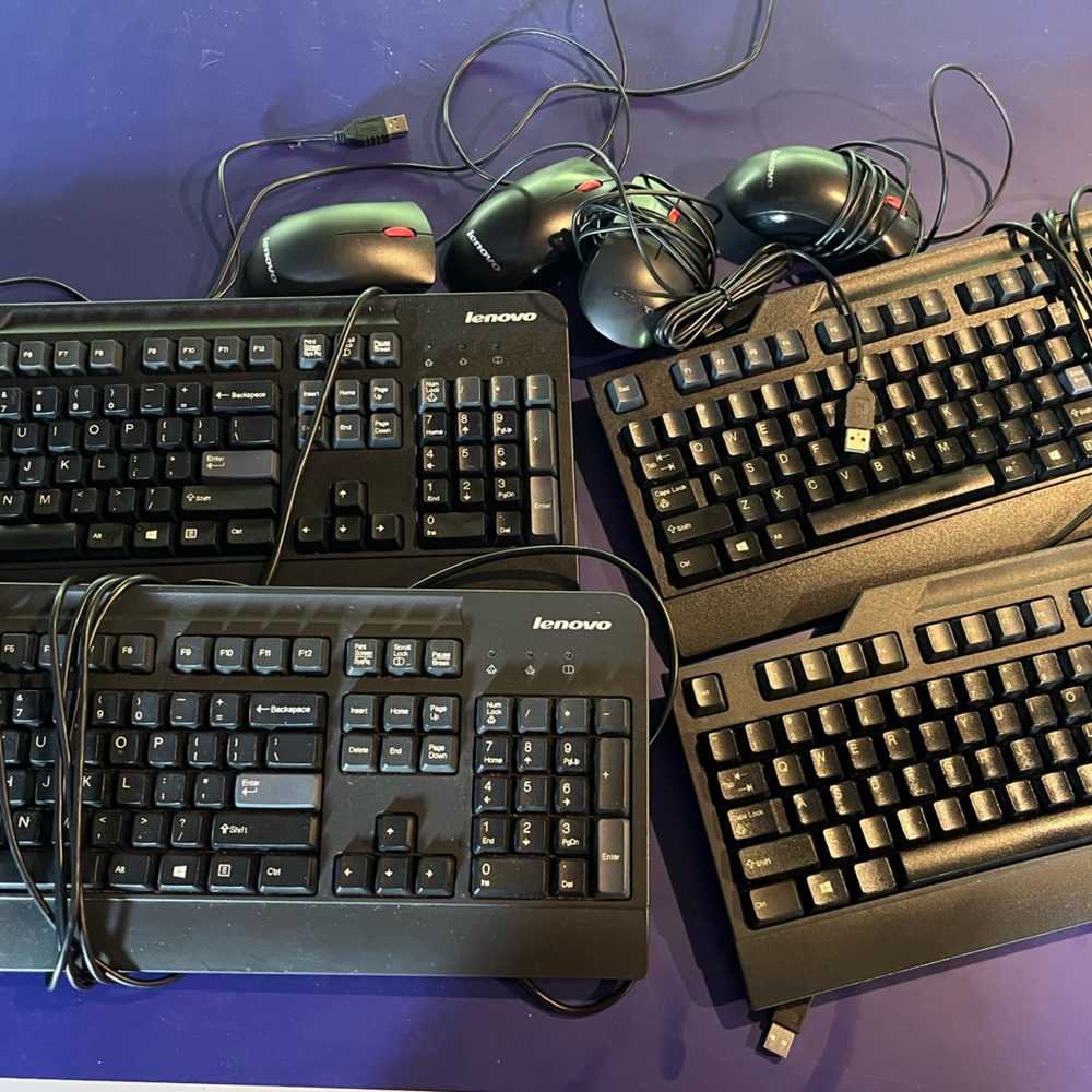 Lenovo Keyboards and mouse set